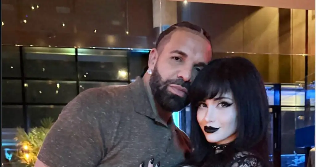 Drake's dating challenge was won by 'goth baddie' Lin Lamar (Picture: Instagram/Lin Lamar/Rap Direct)