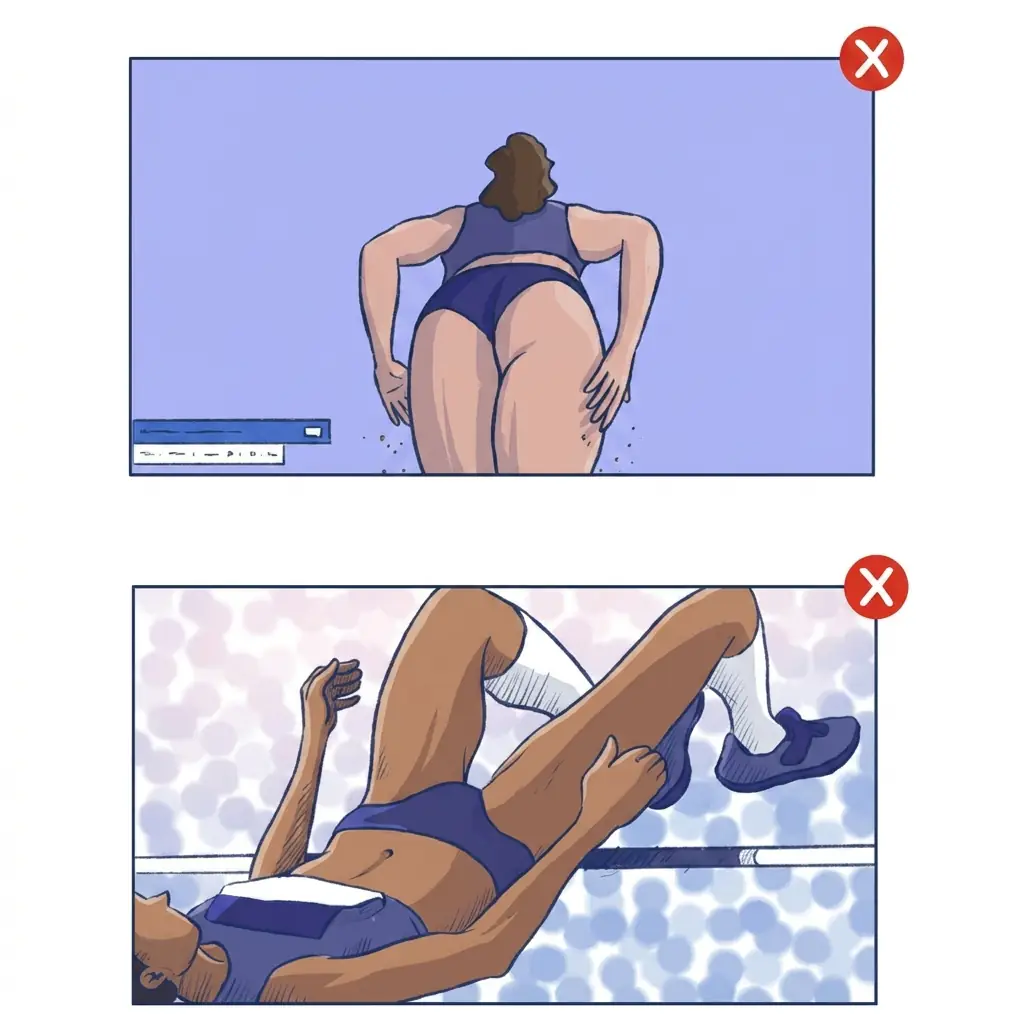These angles have been deemed inappropriate and are now banned. Credit: EBU