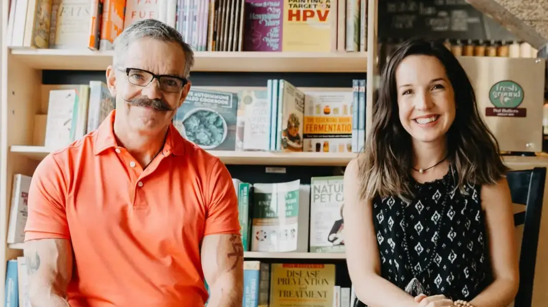 Ed Jones and his daughter Cody host a podcast together. Credit: Nutrition World