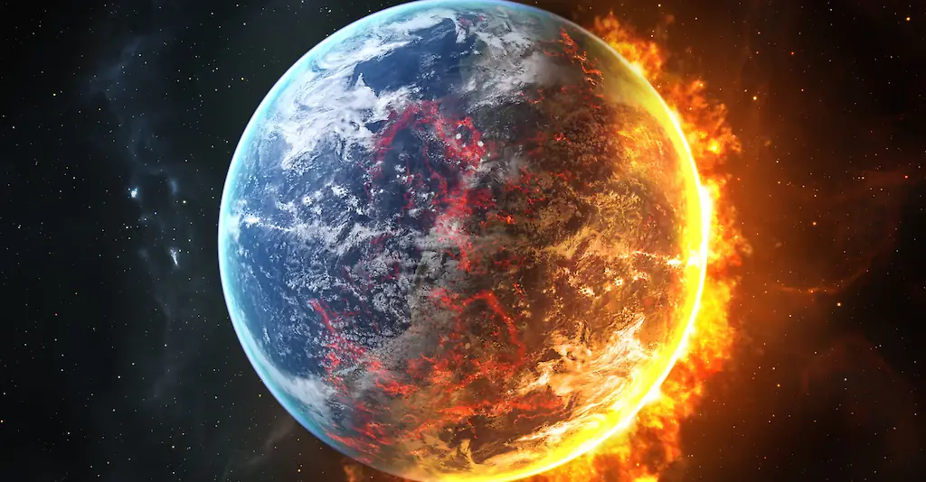 Which ever way the world ends, this video may be ready to broadcast. Credit: aryos/Getty