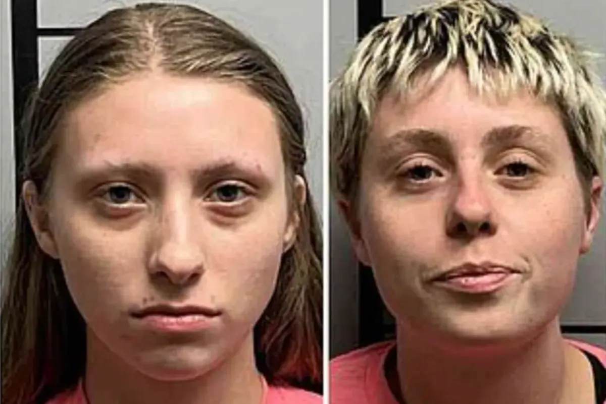 Sisters who trashed Charlie Kirk memorial are begging for cash to pay legal bills after losing jobs