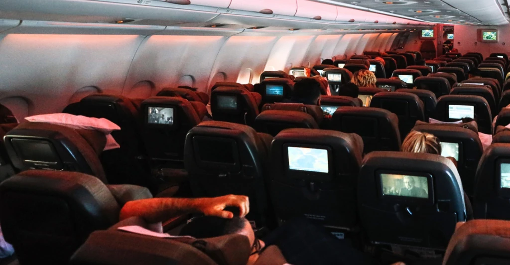 Airline leaves passengers horrified after X-rated movie was shown on every screen due to tech issue