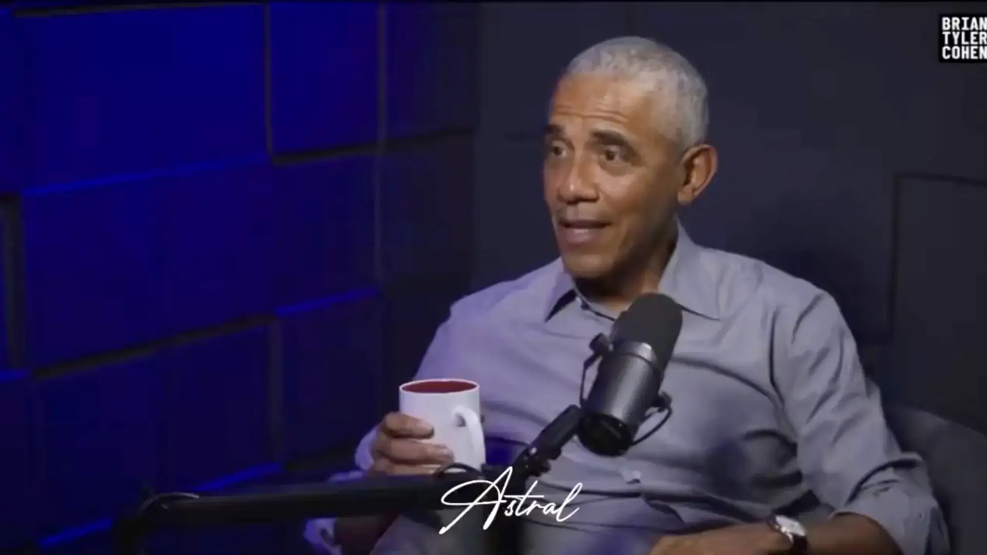 Barack Obama shocked the world with his comments on aliens. Credit: Bryan Tyler Cohen