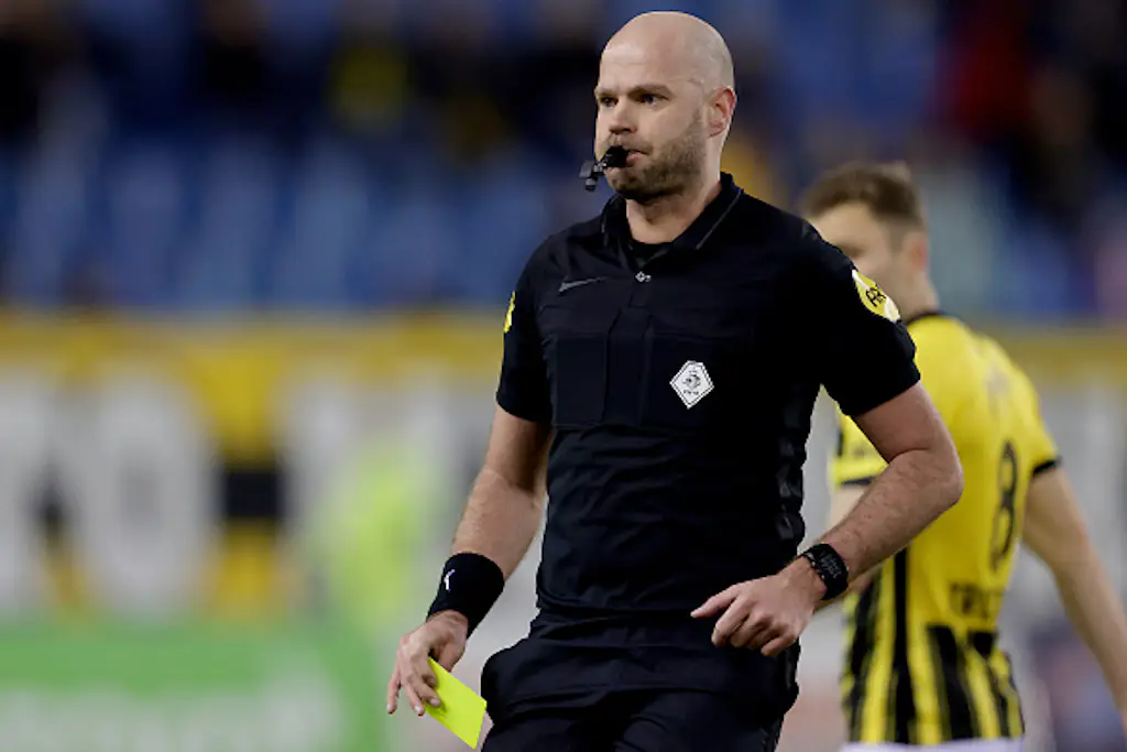 Rob Dieperink was dropped from refereeing at the 2026 World Cup. Credit:  Rico Brouwer/Soccrates/Getty Images