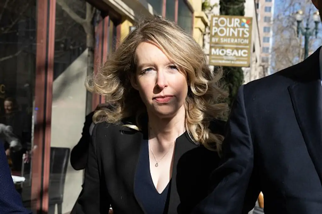 Elizabeth Holmes was sentenced to over 11 years in prison after being found guilty. Credit: Benjamin Fanjoy/Bloomberg via Getty Images