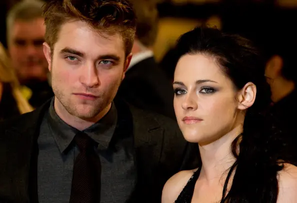 Robert Pattinson and Kristen Stewart. Credit: Ian Gavan/Getty Images