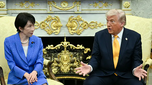 Donald Trump and Sanae Takaichi