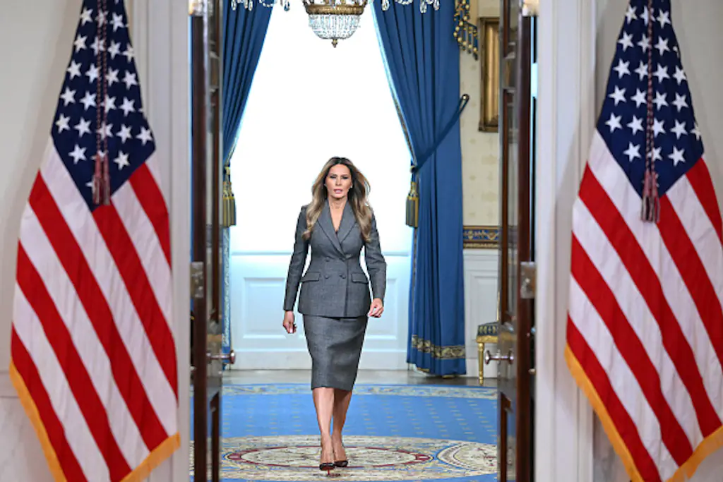 Melania Trump public address. Credit: Mandel NGAN / AFP via Getty Images