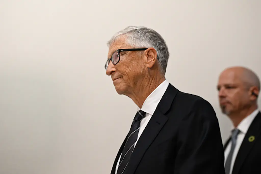 Bill Gates provides update on which jobs will be safe from AI. Credit: Daniel Heuer/Bloomberg via Getty Images