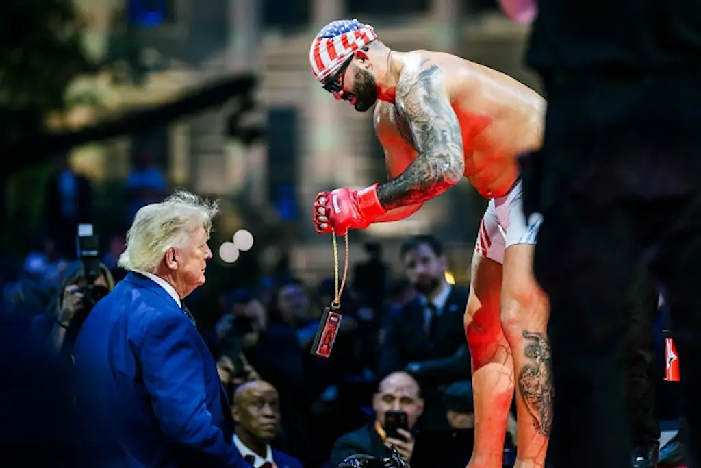 Donald Trump revealed his true feelings about Michelle Obama at the UFC 250 Freedom event. Credit: White House / Handout/Anadolu via Getty Images