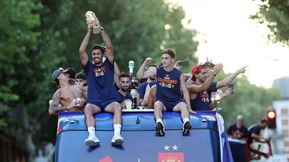 Spain Trophy Parade