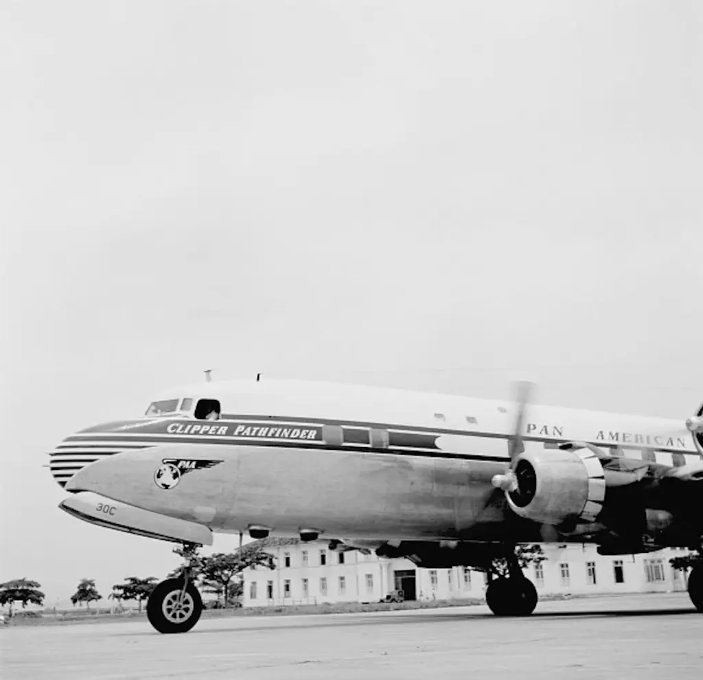 A 1952 Pan Am aircraft has been found by rescue teams, 74 years after crashing. Credit: Earl Leaf/Michael Ochs Archives/Getty Images