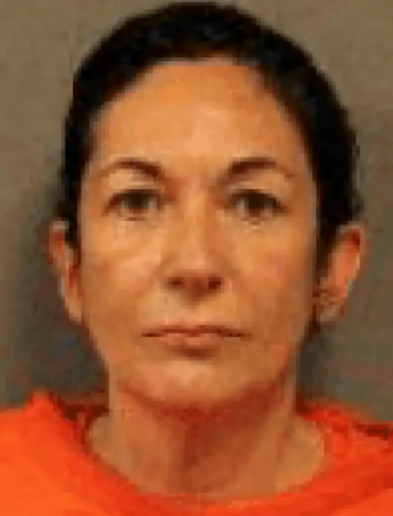 Maxwell's new mugshot was revealed in a file release. Credit: FBI