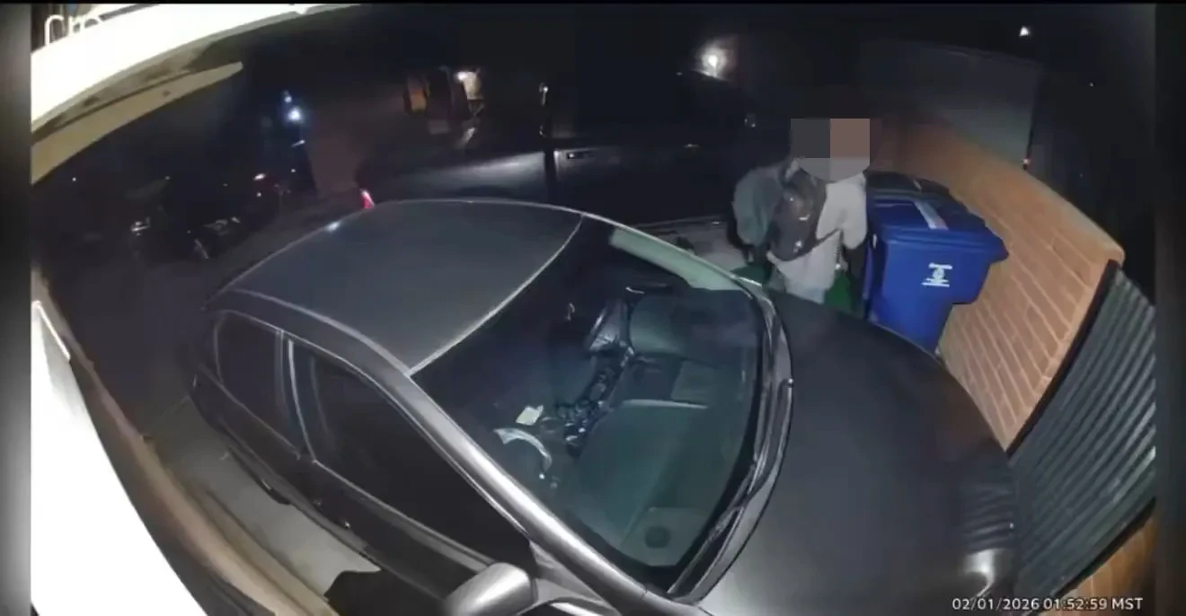 Footage of the suspect. Credit: X