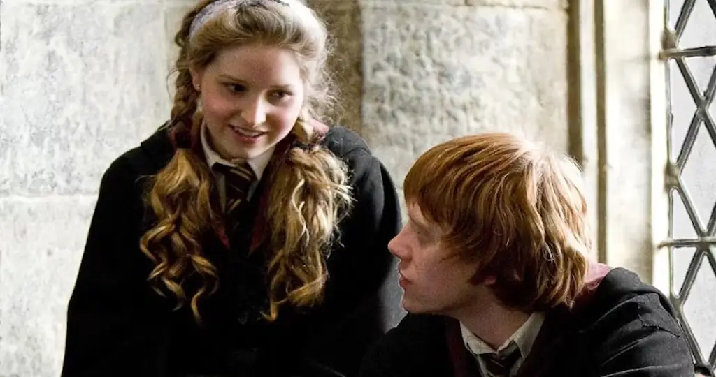 Jessie Cave played Lavender Brown in three Harry Potter films (Picture: Warner Bros. Pictures)