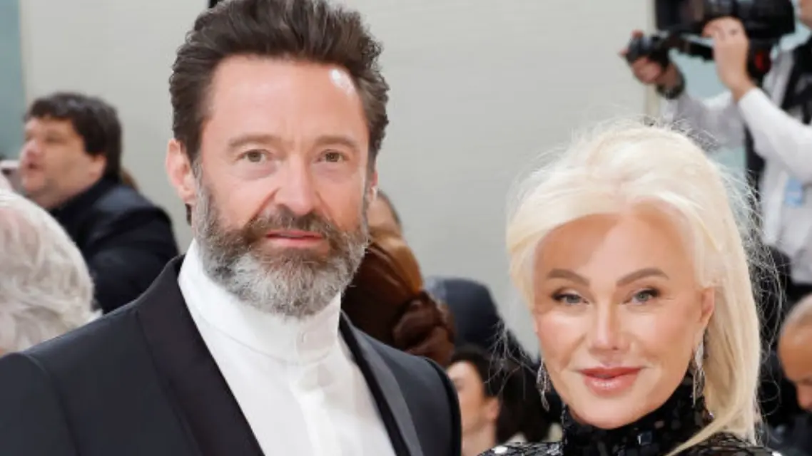 Hugh Jackman and Deborra-lee Foster