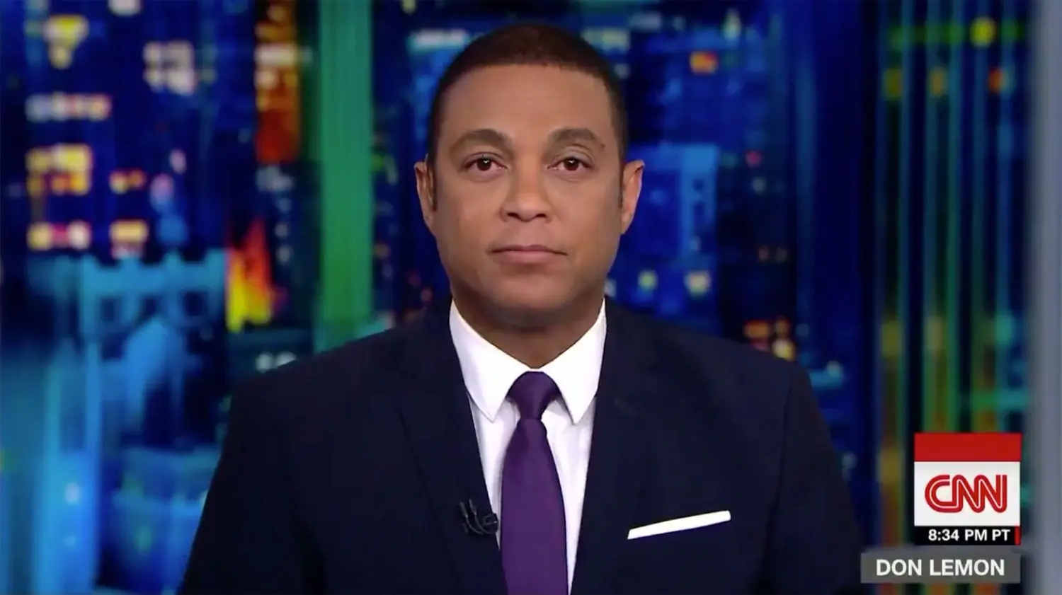 Lemon during his CNN days. Credit: CNN