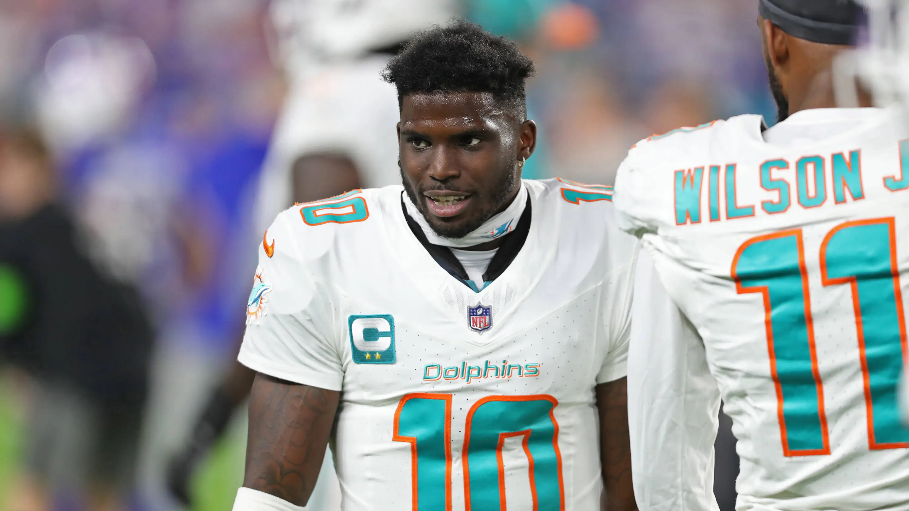 The NFL star is in court over claims that he broke the OnlyFans model's leg. Credit: IMAGO / Newscom World