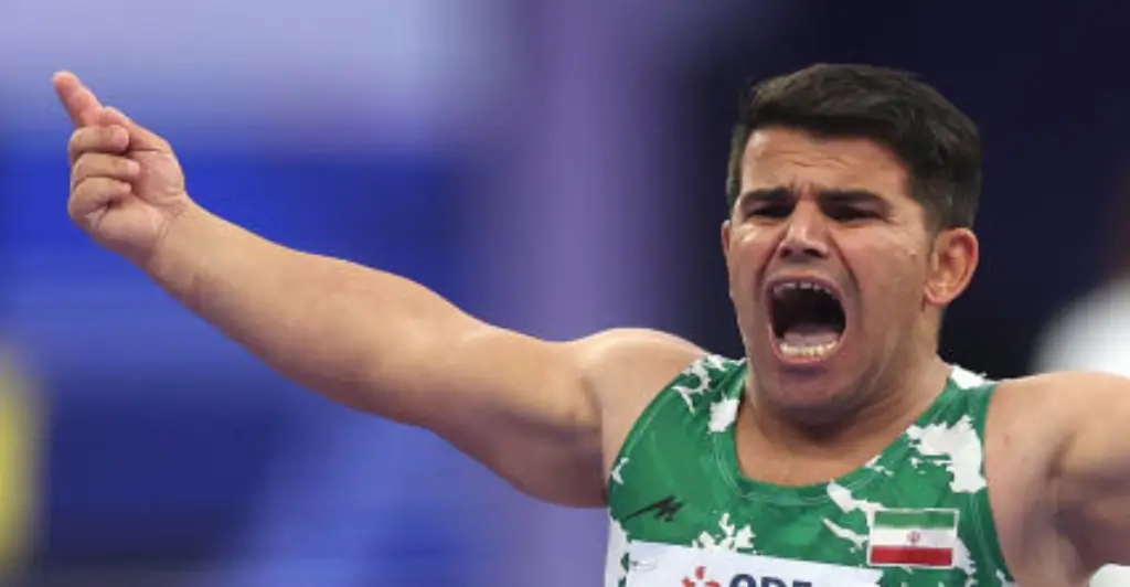 Paralympian stripped of gold medal after displaying banned flag following his victory