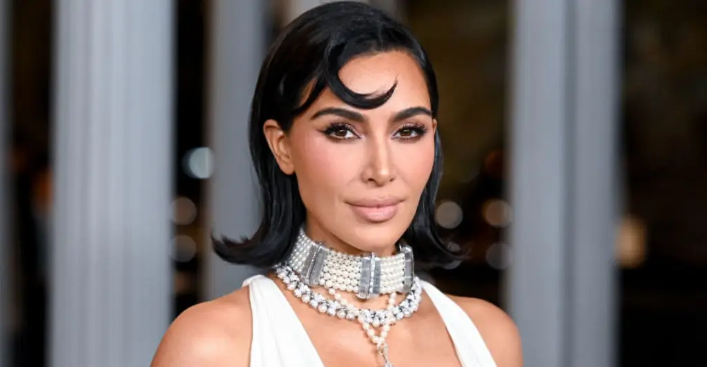 Kim Kardashian's controversial new face shapewear has people saying she's 'gone too far'