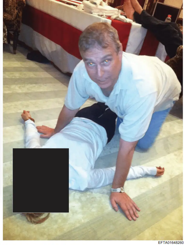 More photographs from the Epstein Files contain Andrew. Credit: US Department of Justice