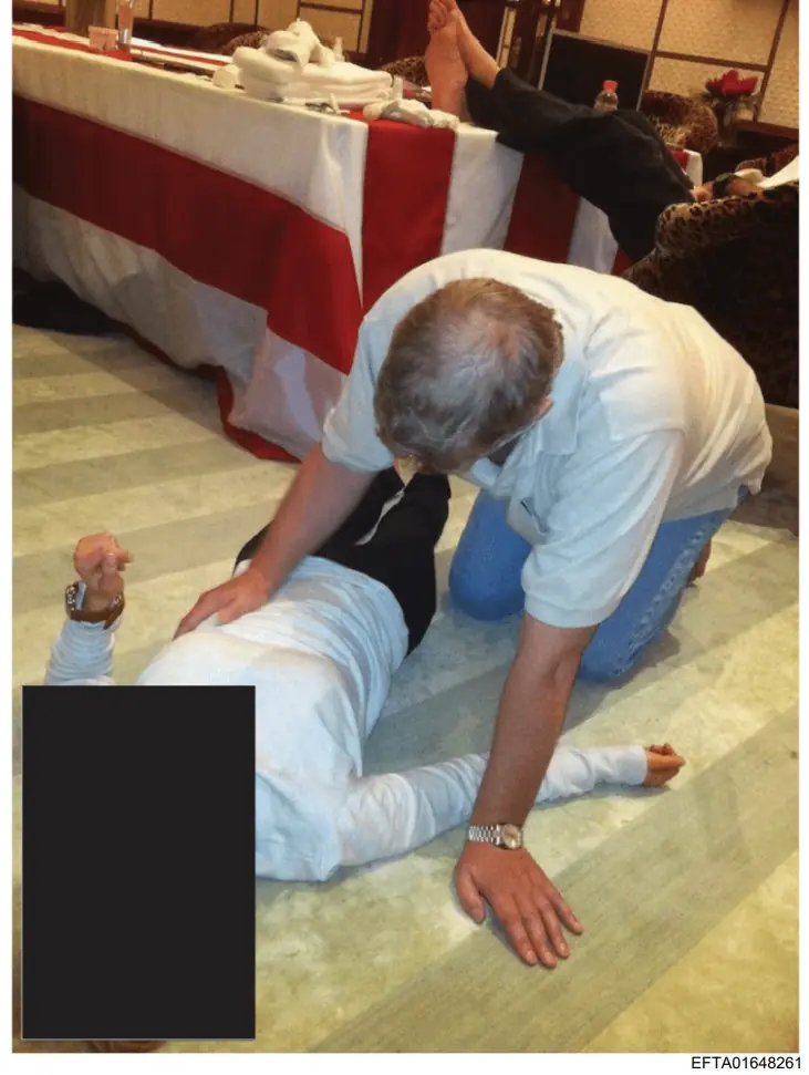 The newly released images have further implicated Andrew. Credit: US Department of Justice