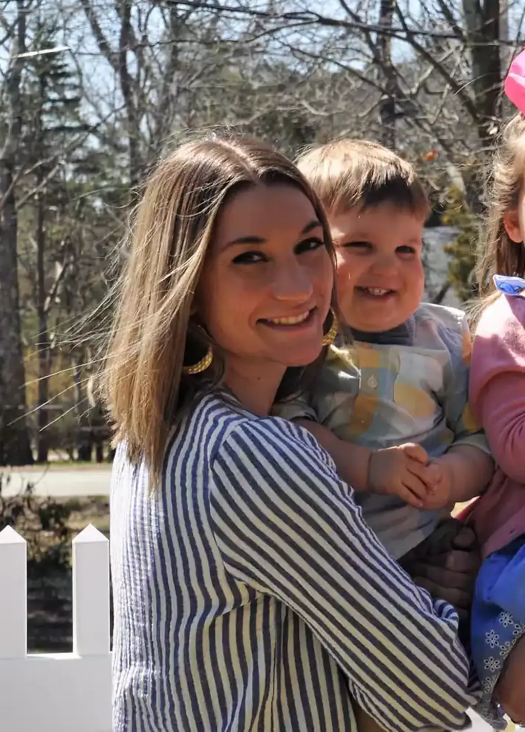 Lindsay Clancy, 36, has been charged over the deaths of her children, five-year-old Cora, three-year-old Dawson, and eight-month-old Callan. Credit: Facebook