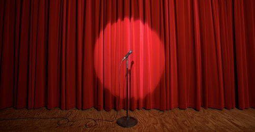 Moment guy takes up comedian's offer for 'someone to go home with her' after she finished her set