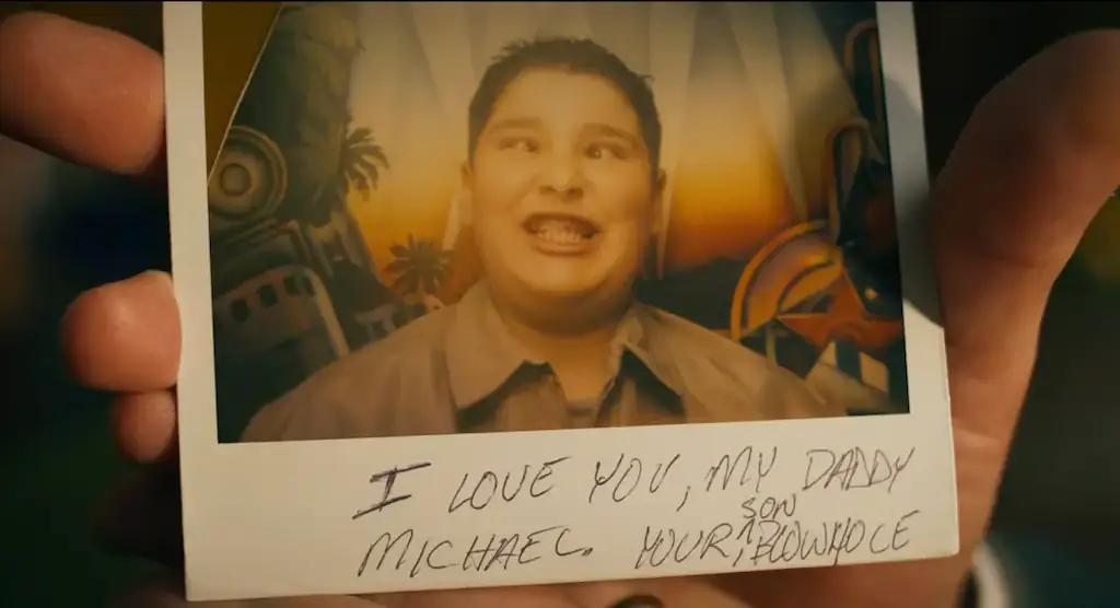 One polaroid showed the alleged nickname MJ gave to Star Arvizo. Credit: Netflix
