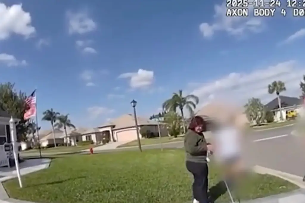 Body camera footage revealed the moment Debra, known to her neighbors as “Sharon Nealy,” was arrested at her Florida home. Credit: Jefferson County Sheriff
