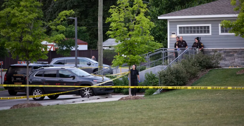 Couple who shielded their two children during Michigan water park shooting were shot a combined 7 times