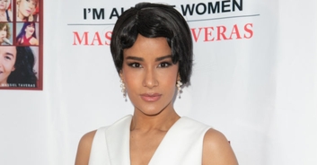 Cannes security guard who clashed with Kelly Rowland seen getting shoved by actress Massiel Taveras