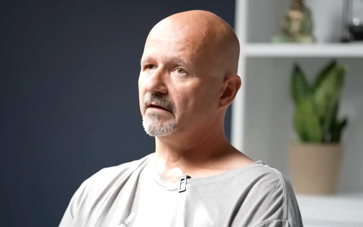 Jason Janas was profoundly affected by his near death experience (Picture: NDE Journey/YouTube)