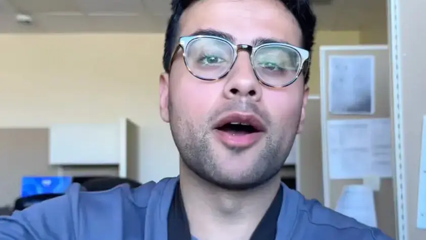 Dr Adnan had people worried when they couldn't master the test. Credit: @adnanmd/TikTok