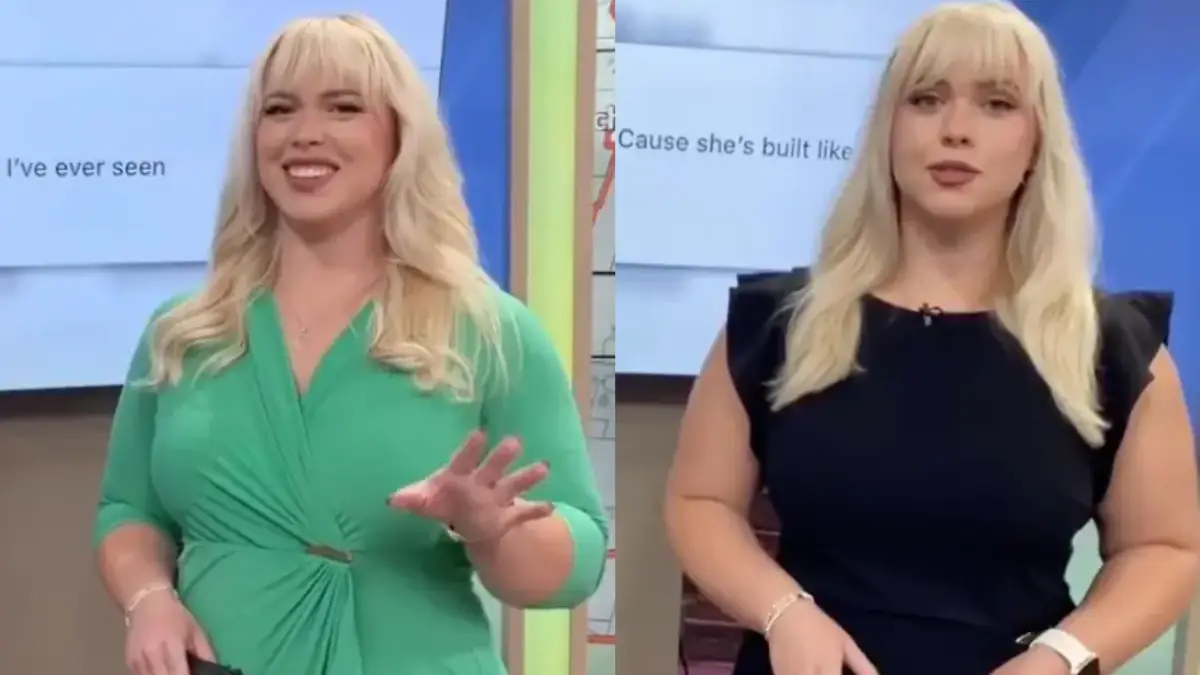 Newsreader Clarissa Codel respons to trolls