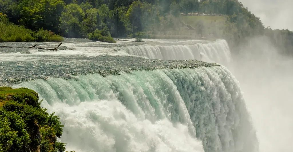 Security footage of mother who 'intentionally' jumped from Niagara Falls with her two children reveals chilling final act