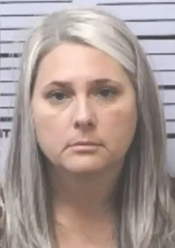  Nicole Staples was arrested after a disturbing video of her beating her child up surfaced online. Credit: Mobile County Sheriff’s Office