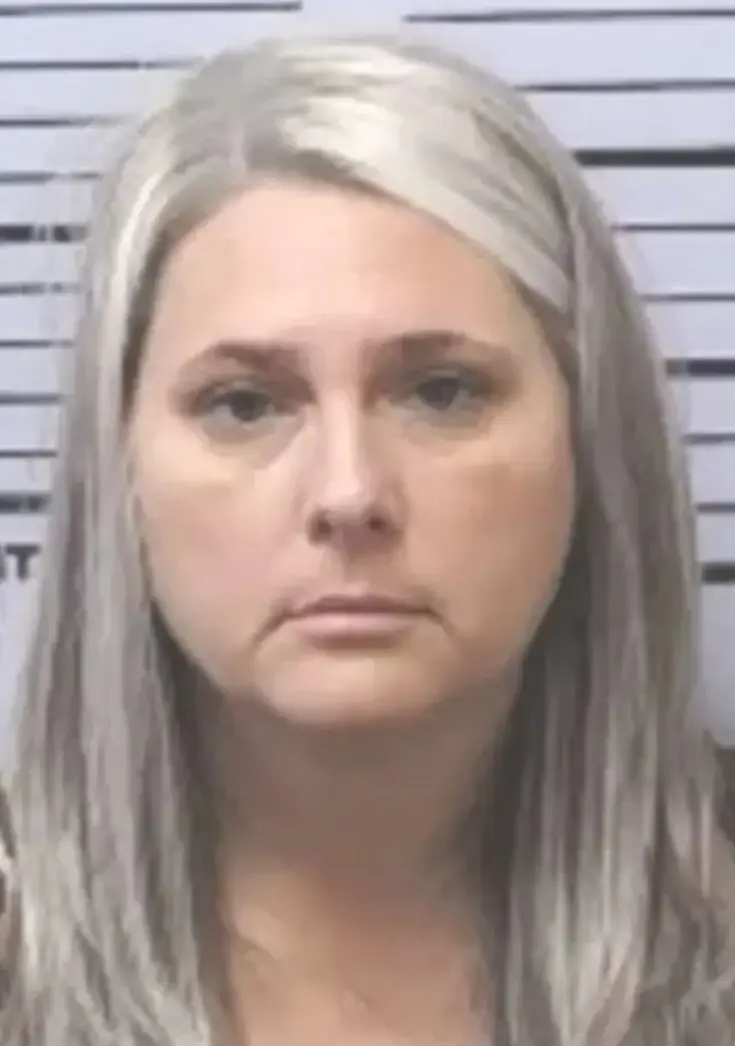 Nicole Staples was arrested after a disturbing video of her beating her child up surfaced online. Credit: Mobile County Sheriff’s Office