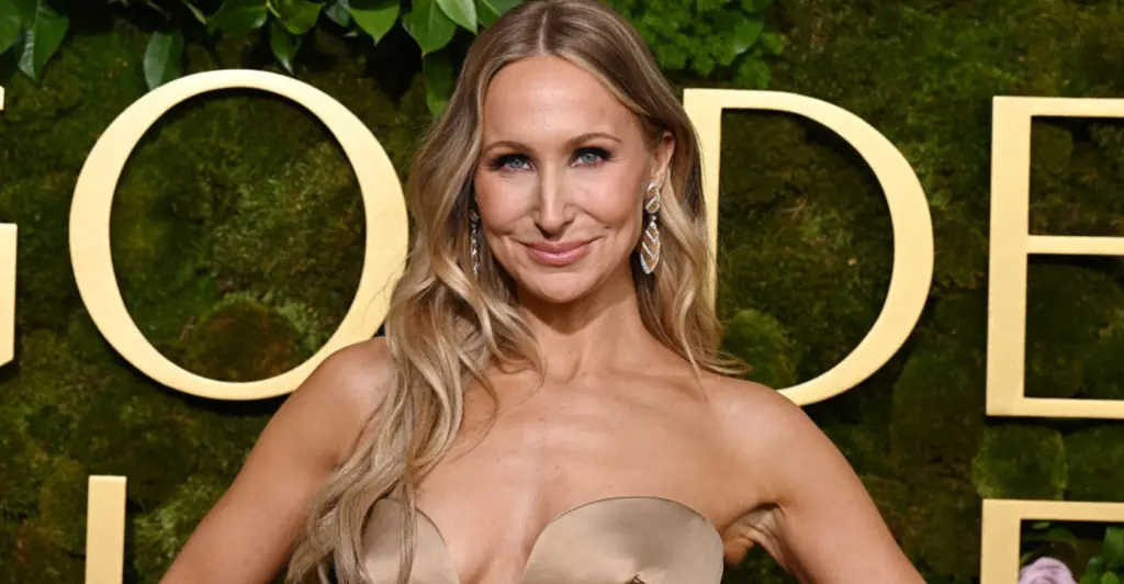 Stanley Tucci's awkward reaction to Nikki Glaser's Diddy joke at Golden Globes