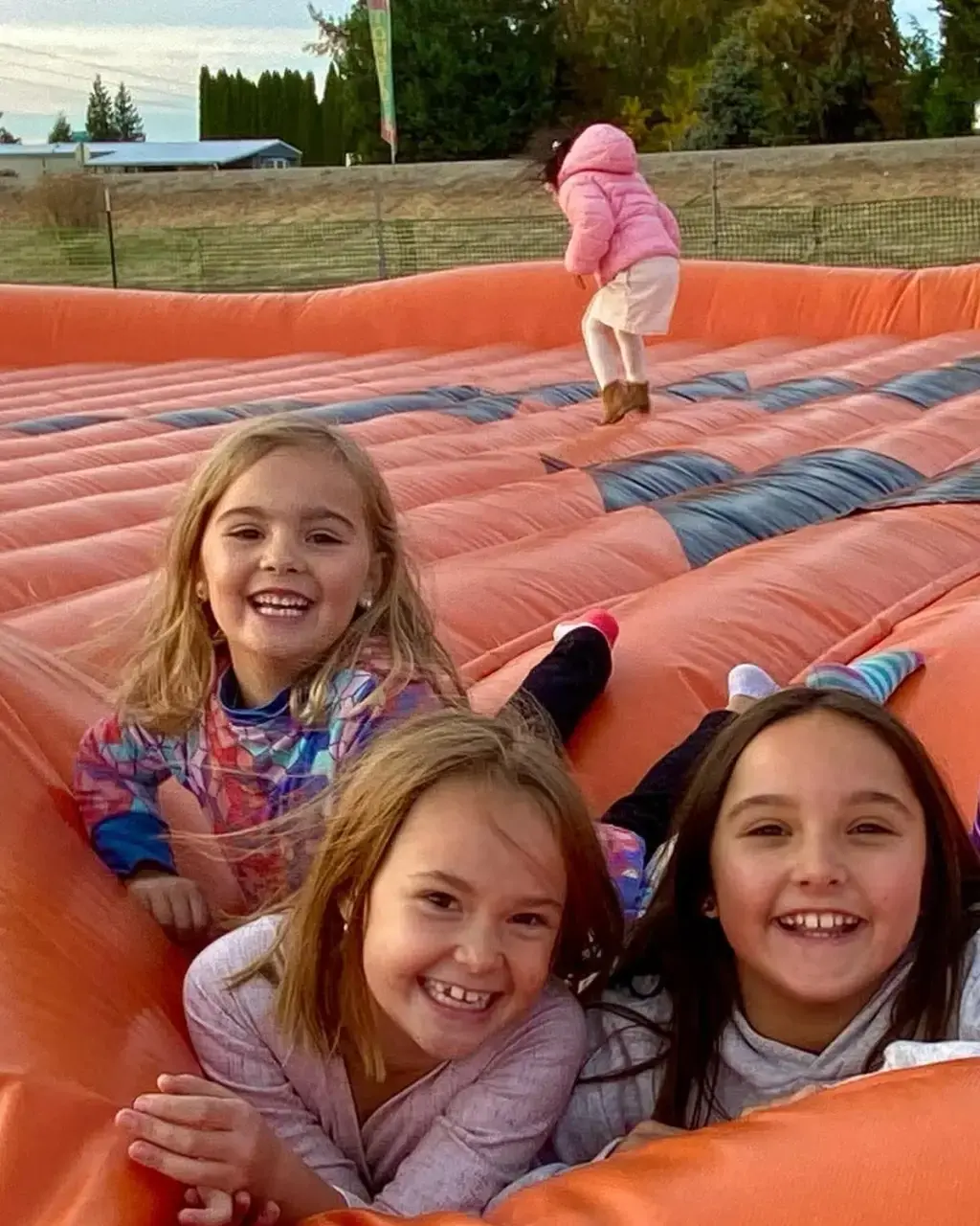 The bodies of Olivia (L), Evelyn (C), and Paitlyn Decker (R) were found with bags over their heads and zip ties around their wrists. Credit: Facebook