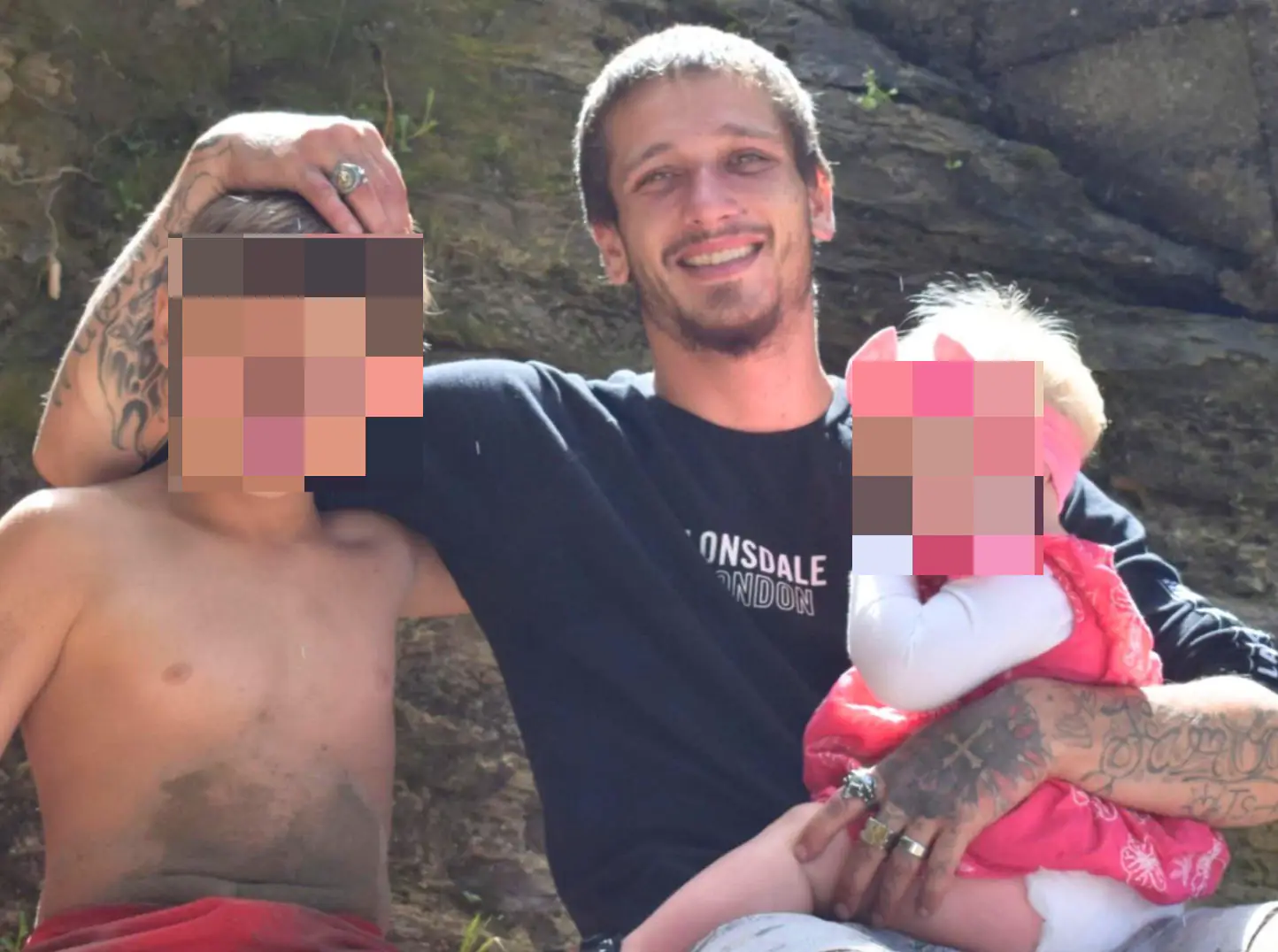 Father of four, 28, dies in front of his children after sand dune collapsed and swallowed him