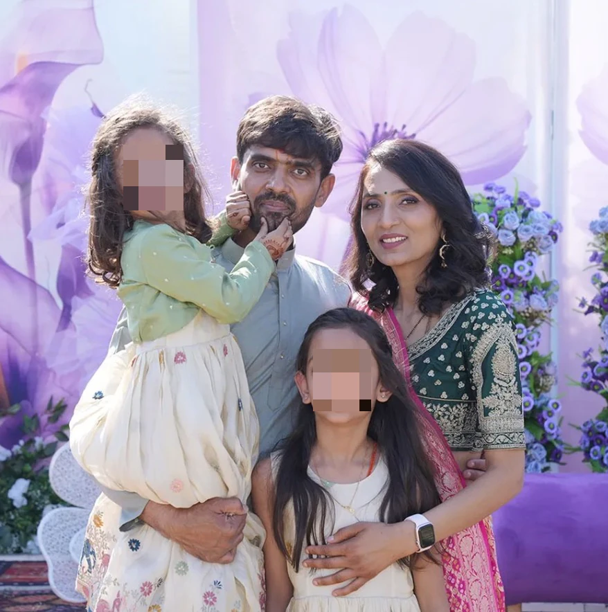 Two young girls left orphaned after their father dies in plane crash during trip to scatter their mother's ashes