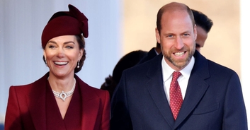 Prince William and Princess Catherine share rare PDA in sweet Valentine's Day photos