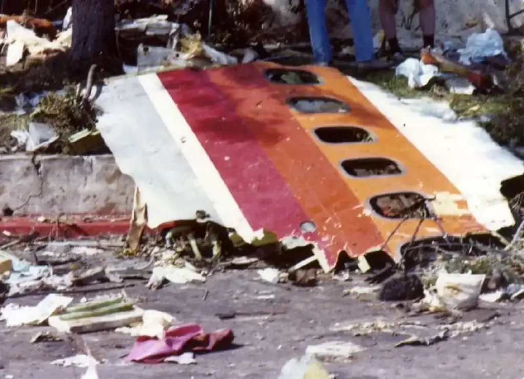 The crash was absolutely devastating. Credit: San Diego Air and Space Museum Archive