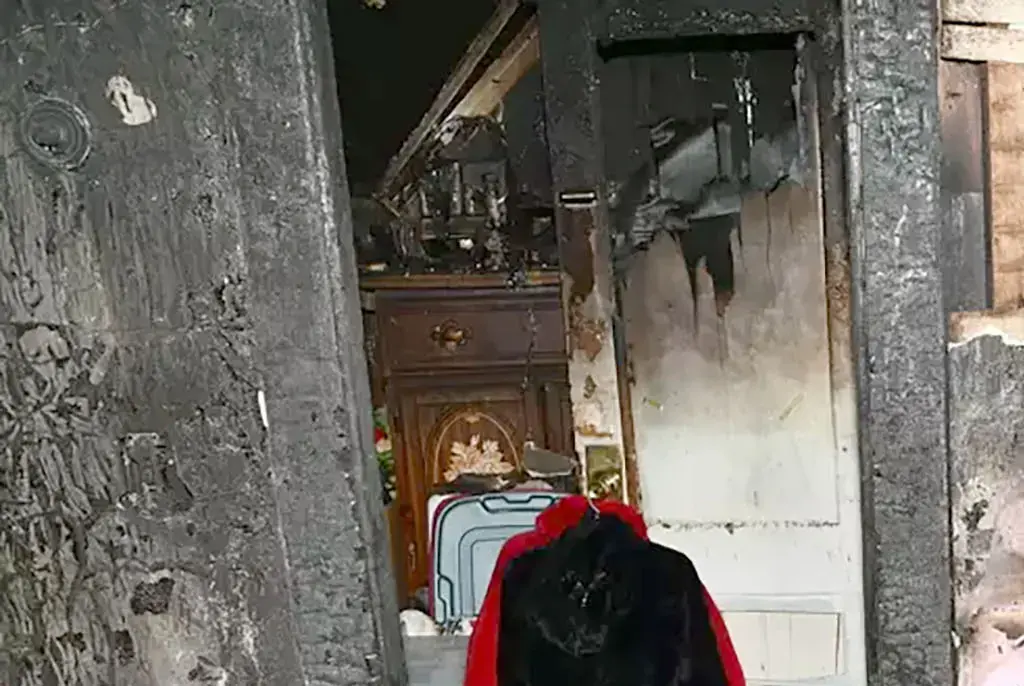 Police released images inside the Connecticut house where a stepmother allegedly held her stepson captive for decades. Credit: Waterbury Police Department