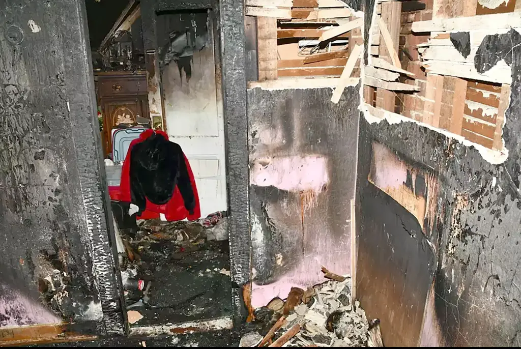 Police released images inside the Connecticut house where a stepmother allegedly held her stepson captive for decades. Credit: Waterbury Police Department