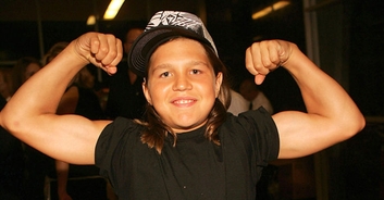 World's strongest boy 'Little Hercules' looks very different 24 years on