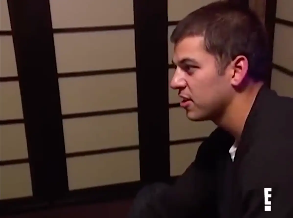 Rob in Keeping Up With the Kardashians season one. Credit: E!