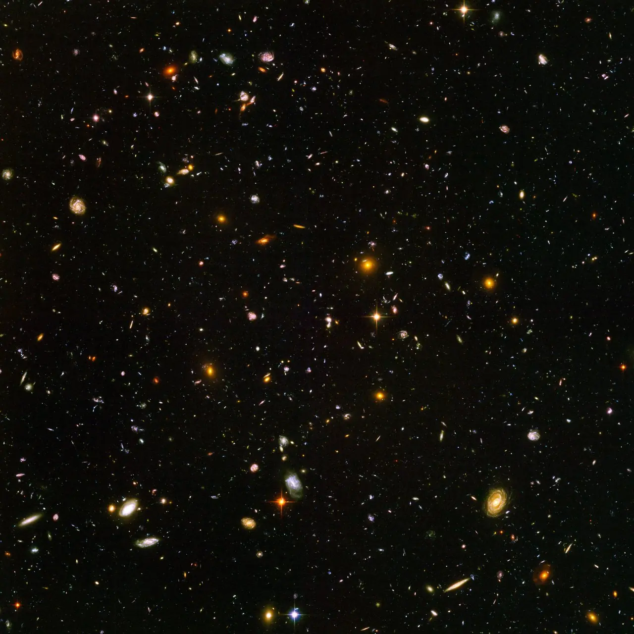 The most detailed picture of the universe ever taken. Credit: NASA, ESA, and S. Beckwith (STScI) and the HUDF Team