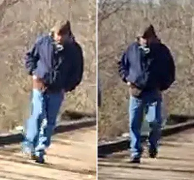 A photo that was released by police in 2017 of the suspect. Indiana State Police